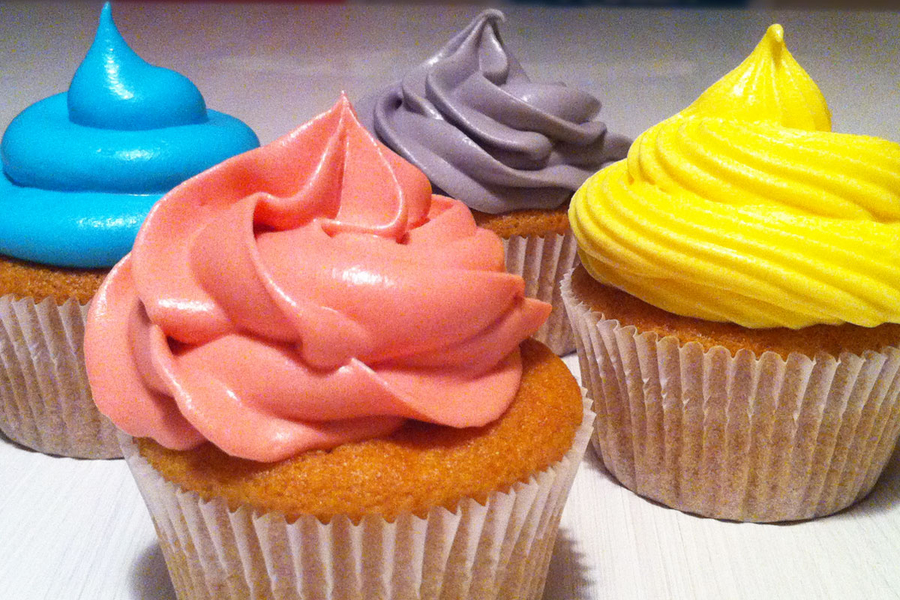 Vanille-Cupcakes