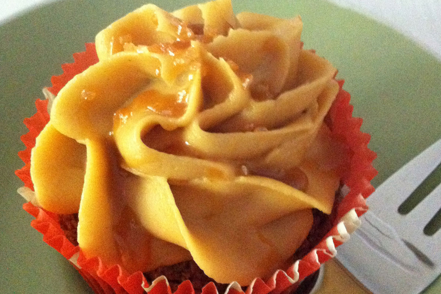 Erdnussbutter-Cupcakes