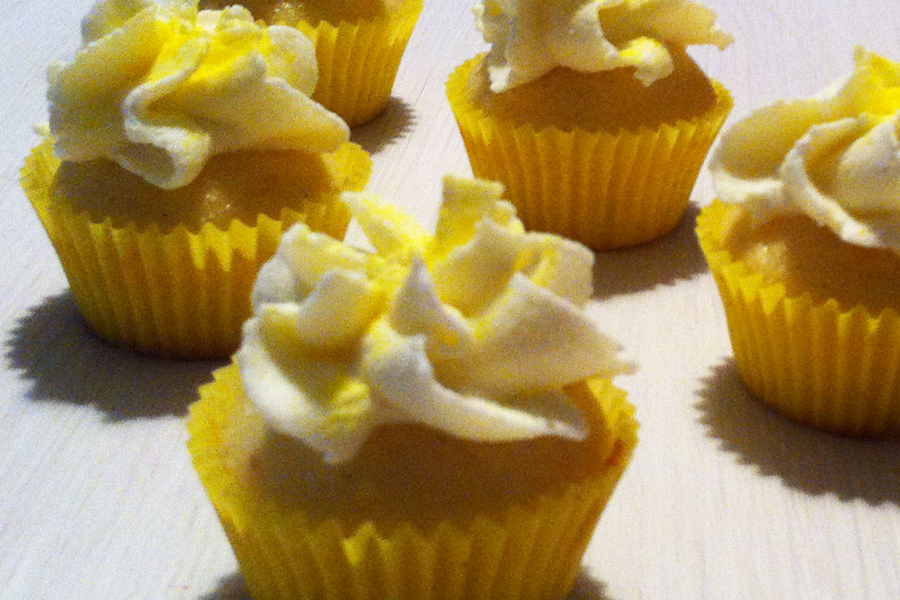 Mini-Zitronen-Cupcakes