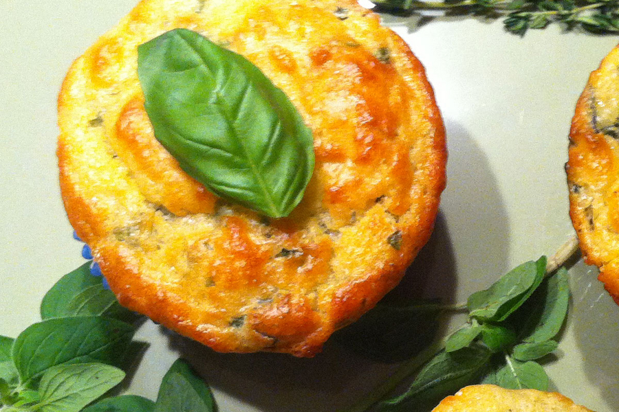 Kräutermuffins