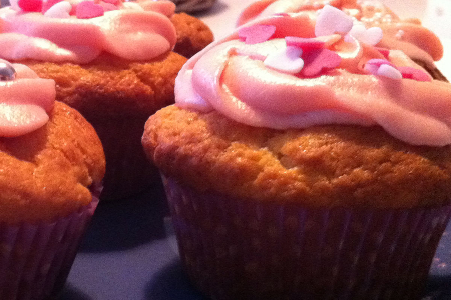 Himbeer-Cupcakes