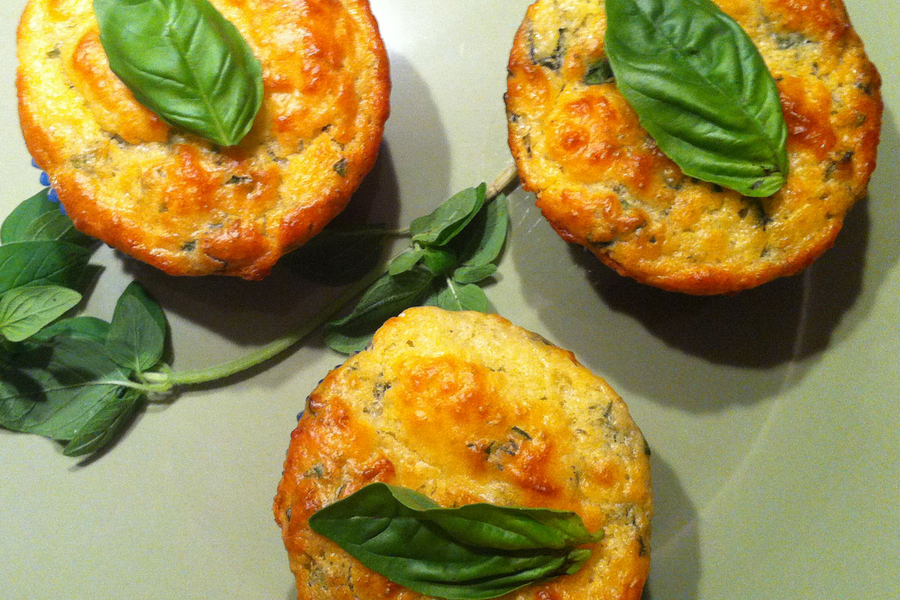 Kräutermuffins