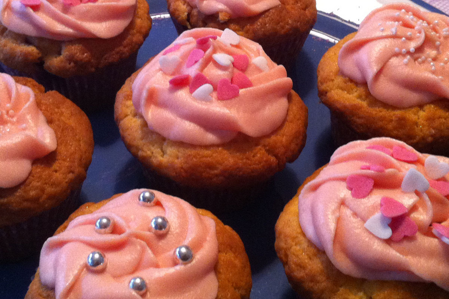 Himbeer-Cupcakes
