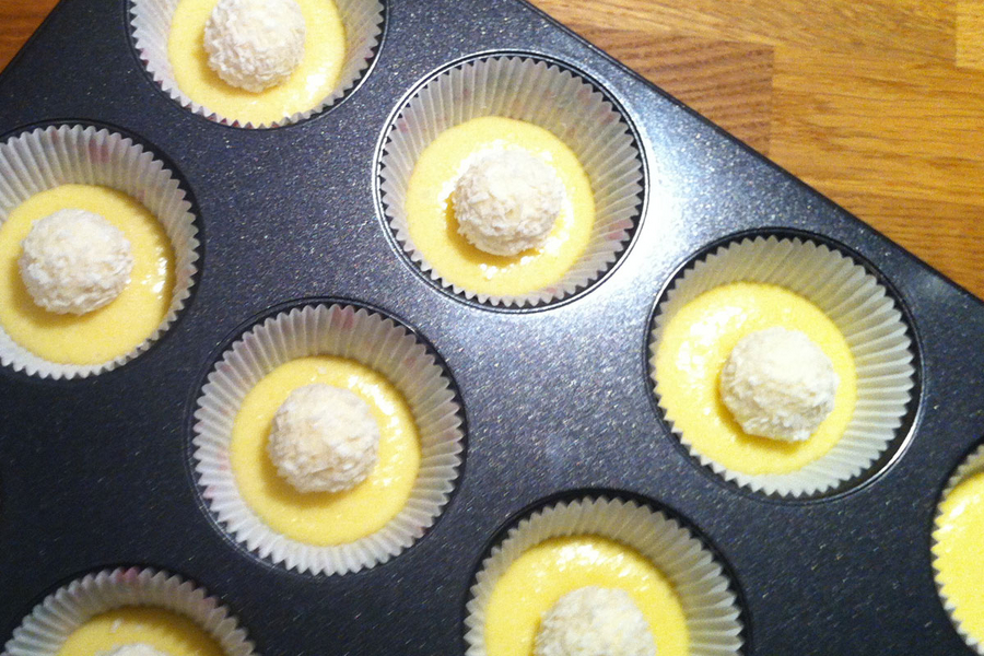 Raffaello-Cupcakes