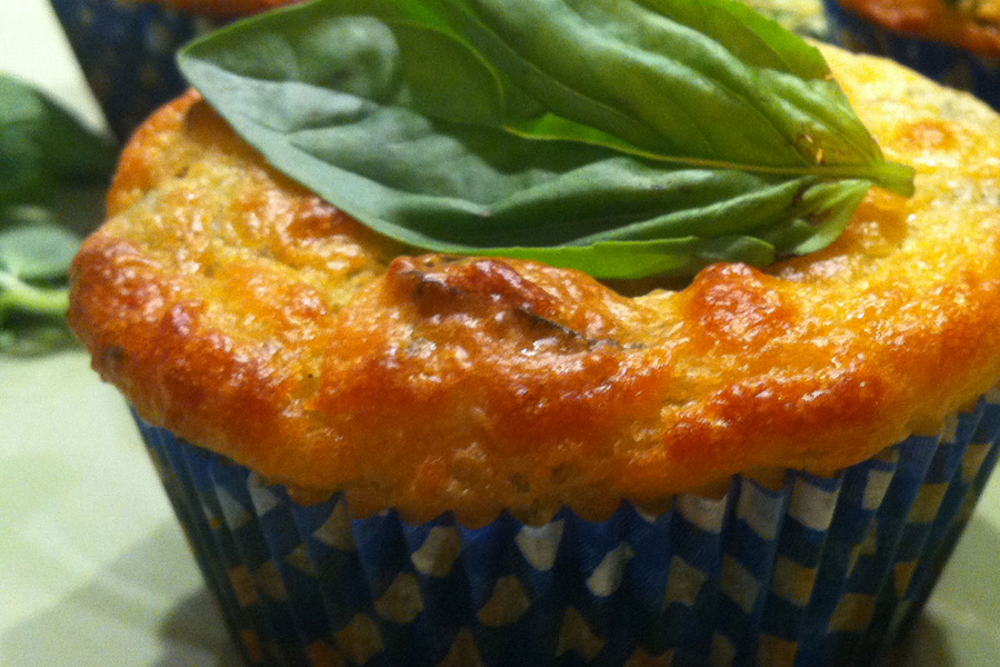 Kräutermuffins