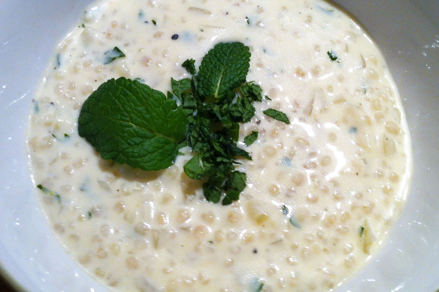 Joghurt-Graupen-Süppchen